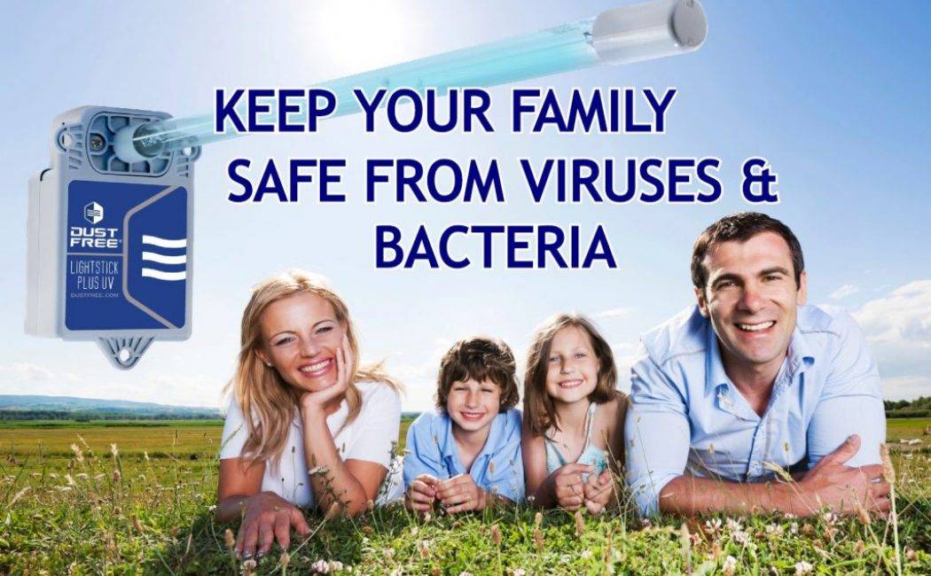 Keep Your Family Safe From Viruses and Bacteria with happy-healthy-family photo